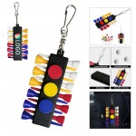 Custom Golf Tee Set with Holder and Clip 12pcs Assorted Colors