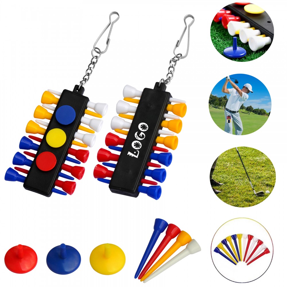 Golf Tees Holder with Logo