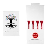Full Color Matchbook Packet with 4 Imprinted Tees and 1 Marker with Logo