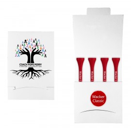 Personalized Full Color Matchbook Packet with 4 Imprinted Tees and 1 Marker