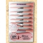 Promotional Poly Bag Pack w/ Eight Pink 2 3/4" Tees, 2 Pink Markers & 1 Pink Divot Tool