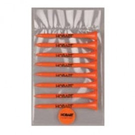 Promotional Value Poly Bag Pack w/ Eight 2 3/4" Tees & 1 Marker