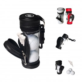 Mini Golf Ball Bag with Logo  Mini Golf Ball Bag with Logo