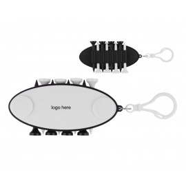 Golf Tee Holder Set with Logo