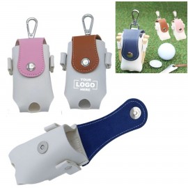 Personalized Lightweight Golf Ball Holder with Bag Clip