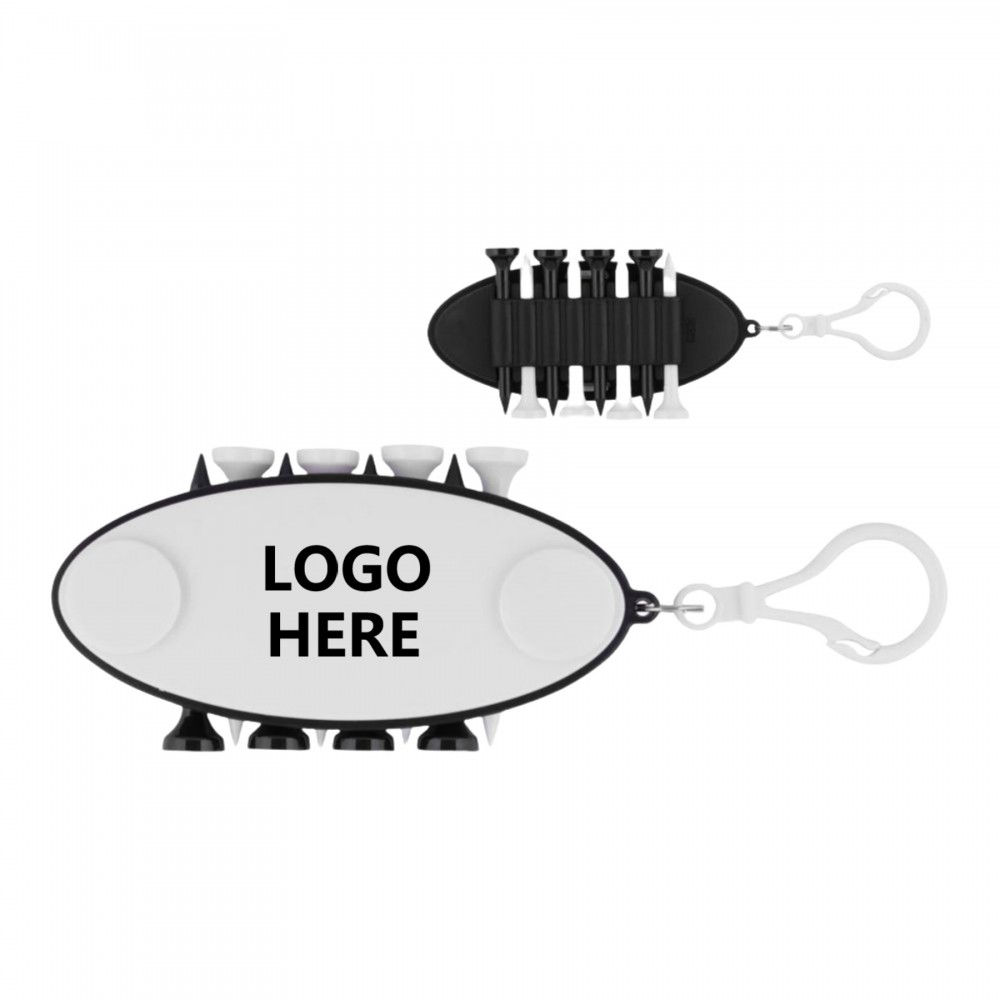 2-in-1 Golf Tee& Keychain with Logo 2-in-1 Golf Tee& Keychain with Logo