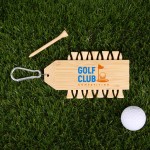 Birdie Bamboo Golf Tee Set with Logo