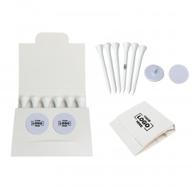 Golf Tees 2.75" with Packet with Logo