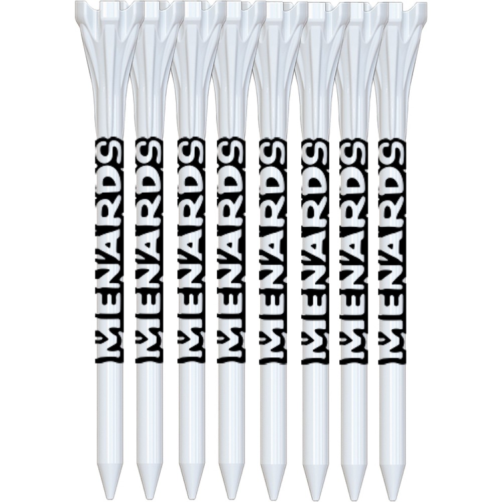 8 Flytee Tees 2 3/4" Custom Branded 8 Flytee Tees 2 3/4" Custom Branded