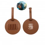 Leather Golf Tee Holder with Logo