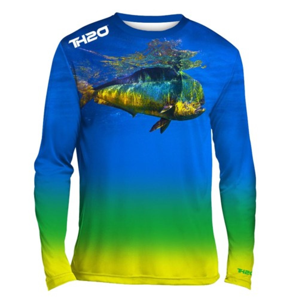 Logo Printed Unisex Long Sleeve Round Neck T-Shirt w/ Sublimation Tshirts