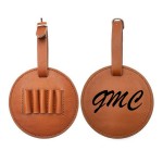 PU Leather Golf Tees Holder with Logo
