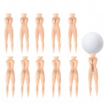 Personalized Nude Plastic Golf Tees