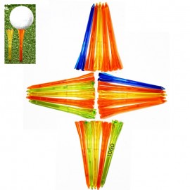Custom 5-Prong Plastic Golf Tees  Custom 5-Prong Plastic Golf Tees