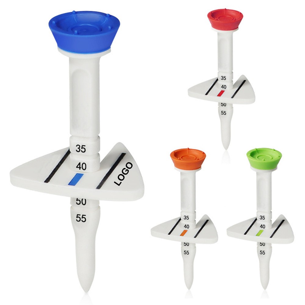 Height Adjustable Golf Tee with Logo Height Adjustable Golf Tee with Logo