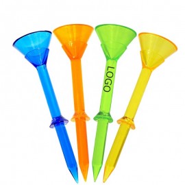 3-1/4" Big Cup Plastic Golf Tees with Logo