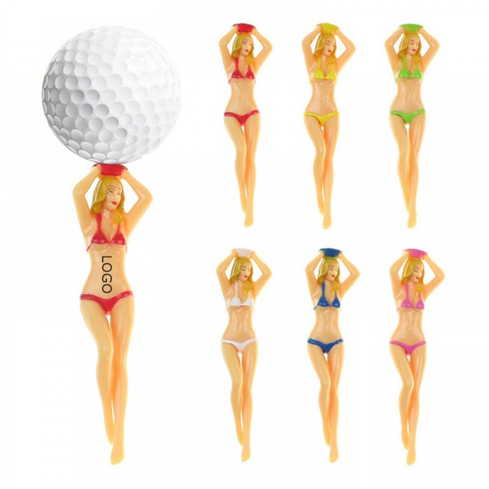 Promotional Bikini Girl Golf Tees