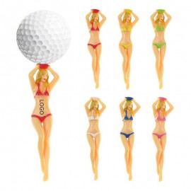 Promotional Bikini Girl Golf Tees