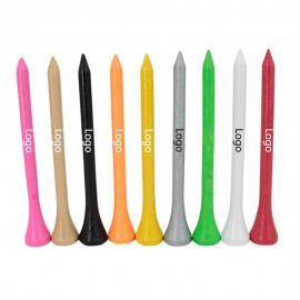 Tall Custom Colorful Wood Golf Tees with Logo