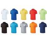 Fast Drying Men's Mesh Polo Shirt with Logo