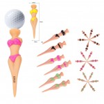 Promotional Lady Bikini Golf Tees