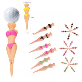 Promotional Lady Bikini Golf Tees  Promotional Lady Bikini Golf Tees