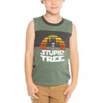 Kids Round Neck Sleeveless T-Shirt w/ Full Color Sublimation Custom Branded