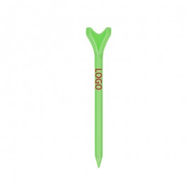 3.27 Inch Plastic Golf Tee In Y-Shape with Logo  3.27 Inch Plastic Golf Tee In Y-Shape with Logo
