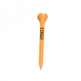 3.27 Inch Simple Style Plastic Golf Tee with Logo  3.27 Inch Simple Style Plastic Golf Tee with Logo