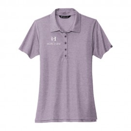 Logo Branded TravisMathew Ladies Oceanside Heather Polo