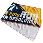 Logo Printed 12" X 31.5" Sublimated Mesh Cooling Towel