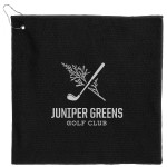 Custom Embroidered 15'' x 15'' Recycled 300g Terry Polyester Towel