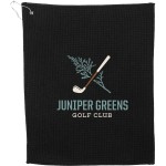 15'' x 18'' Recycled 200g Microfiber Waffle Towel with Logo