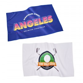 11" X 18" Full Color Rally Towel with Logo