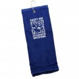 Tri-fold Golf Towel Logo Printed  Tri-fold Golf Towel Logo Printed