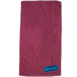 Cotton Velour Beach Towel USA Decorated (16" x 25") with Logo