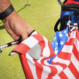 400 GSM Full Color Golf Towel with Logo