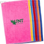 Cotton Terry Sports Towel USA Decorated (16" x 25") with Logo