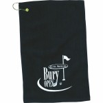 Turkish Hemmed Golf Towel 12"x17" Custom Imprinted