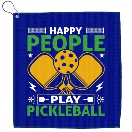 Logo Printed Waffle Texture full Color Pickleball Cooling Towel