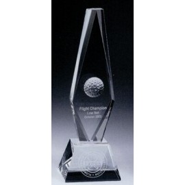 Promotional Large Golf Ball Diamond Trophy