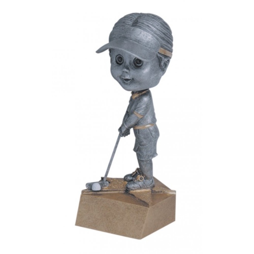 Promotional Female Golf Bobble Head Promotional Female Golf Bobble Head