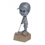 Promotional Female Golf Bobble Head