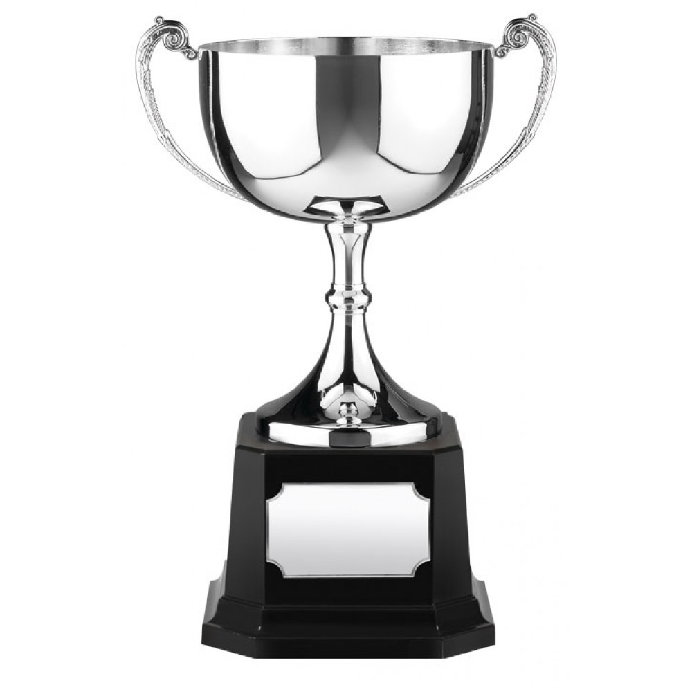 Custom Engraved 5.7" Swatkins Endurance Nickel Plated Award Cup Custom Engraved 5.7" Swatkins Endurance Nickel Plated Award Cup