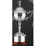 Custom Engraved 10" Swatkins Endurance Nickel Plated Golf Award