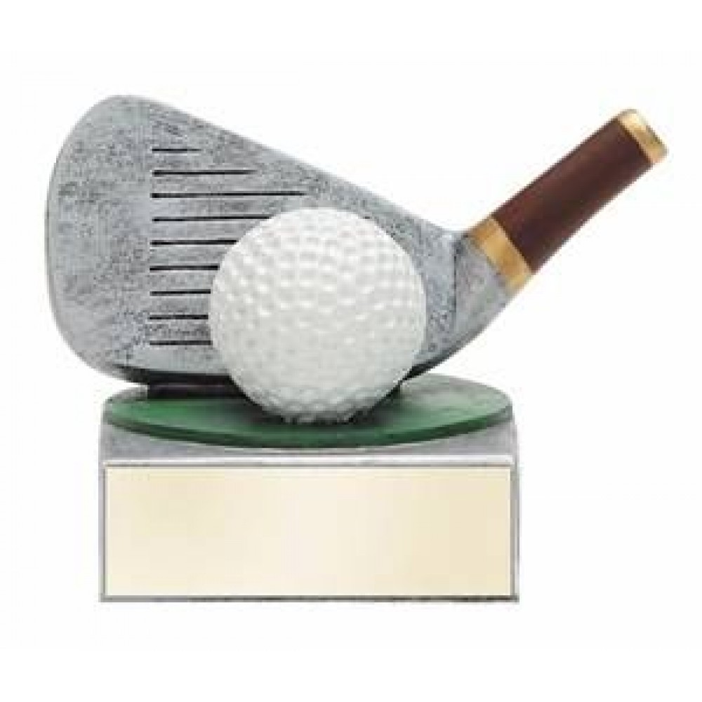 Color Tek Golf Figure Award - 4" Custom Branded