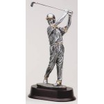 Male Swing Golfer Award - 10 1/2" Tall Custom Branded