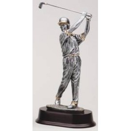 Male Swing Golfer Award - 10 1/2" Tall Custom Branded