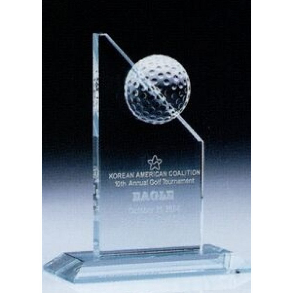 Promotional Small Jade Golf Tower Trophy