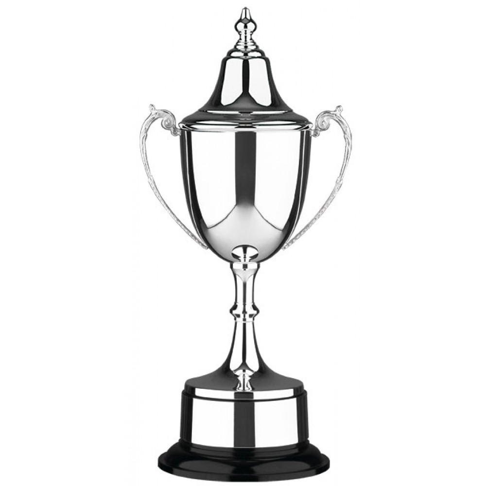 Custom Imprinted Swatkins Prestige Silver Plated Staffordshire Cup